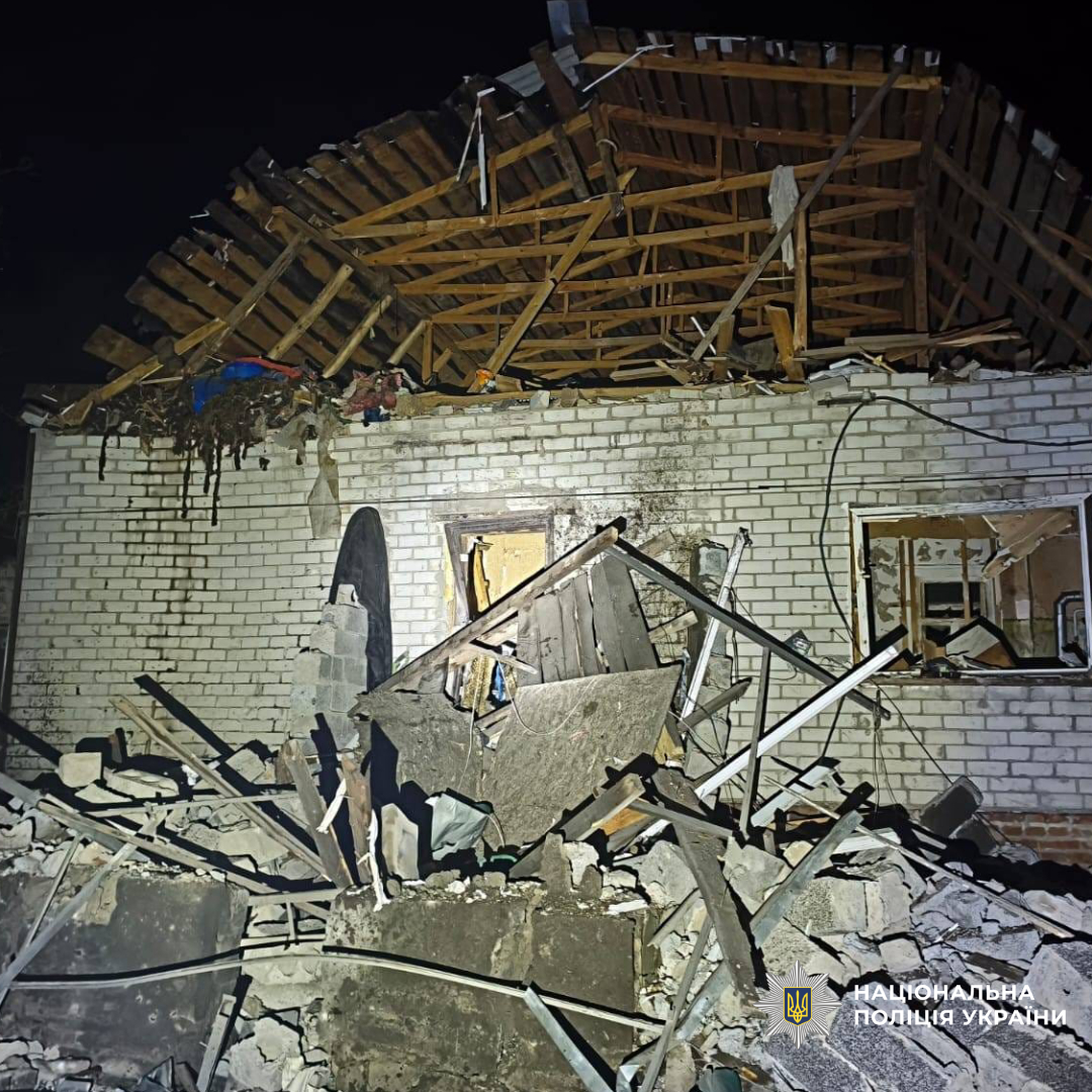 поліцейські задокументували наслідки збройної агресії військ рф на Харківщині