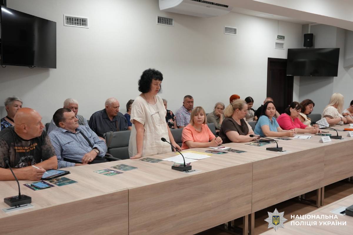 Помічник начальника ГУНП в Харківській області зустрівся з ветеранами Куп’янщини