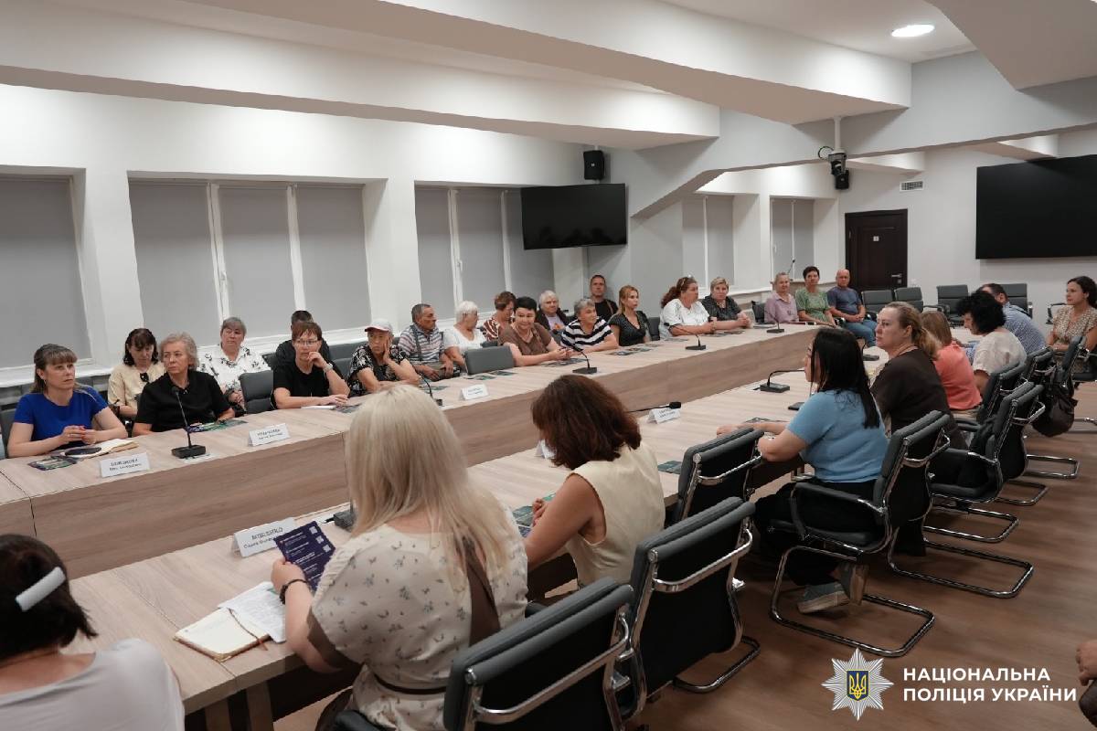 Помічник начальника ГУНП в Харківській області зустрівся з ветеранами Куп’янщини
