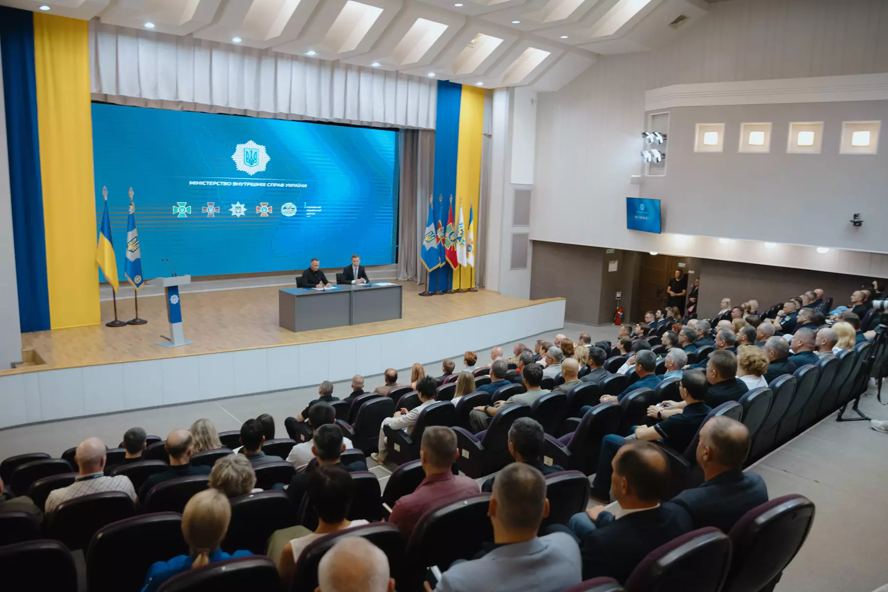 Офіційне представлення новопризначеного Міністра внутрішніх справ України Івана Вигівського