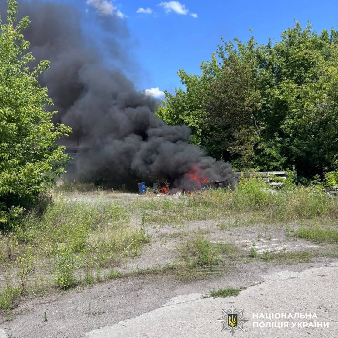 На фото наслідки ворожого обстрілу