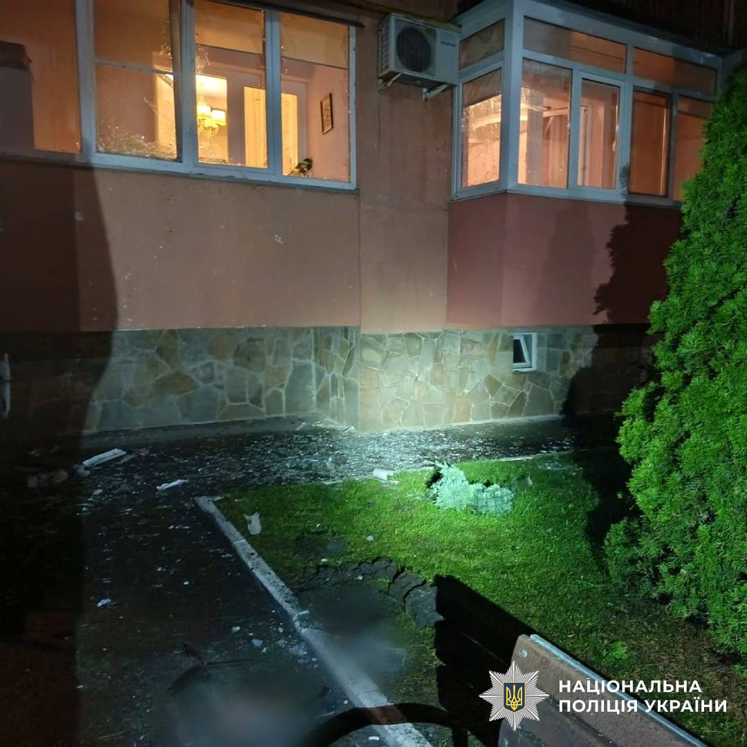На фото наслідки ворожого обстрілу