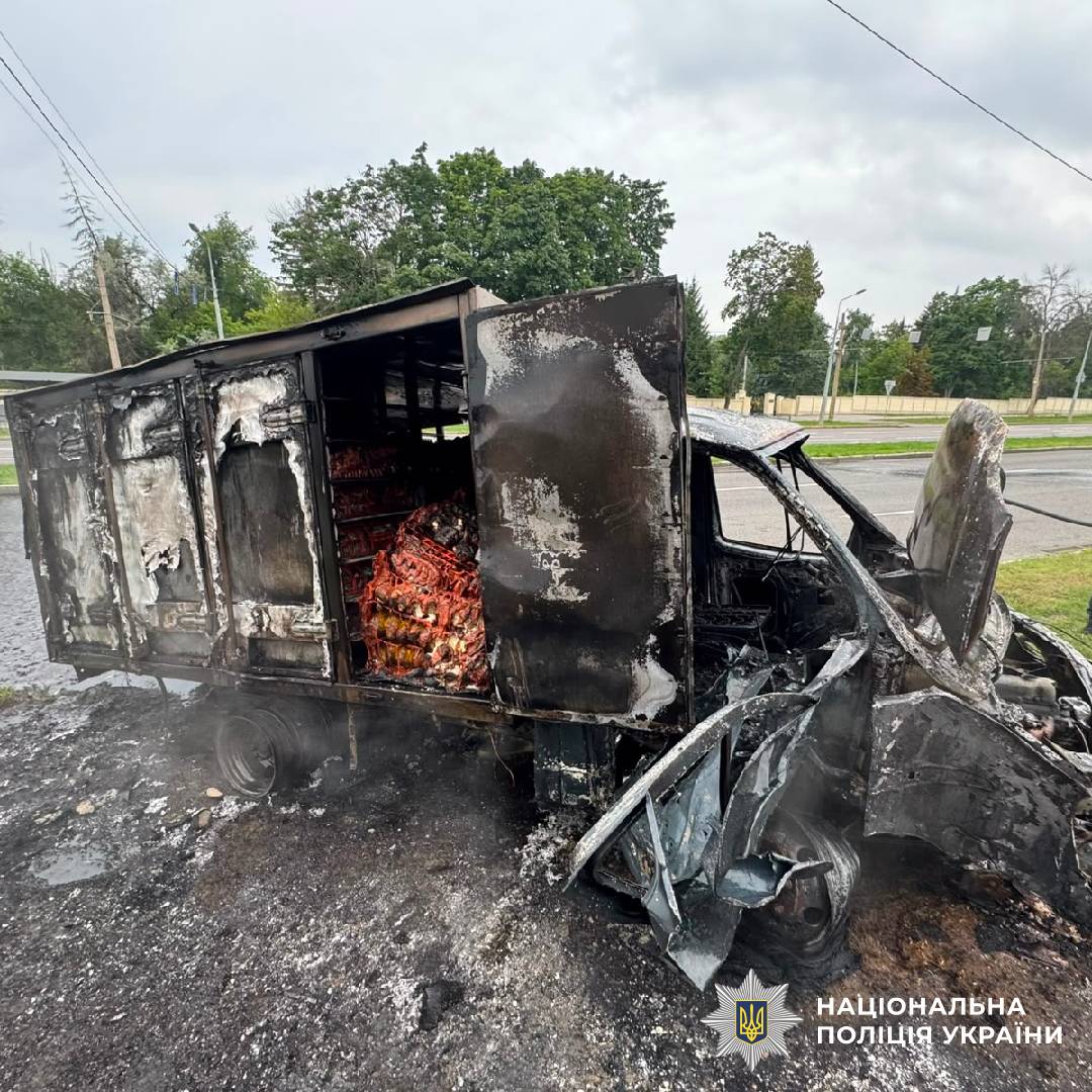 На фото наслідки ворожого обстрілу