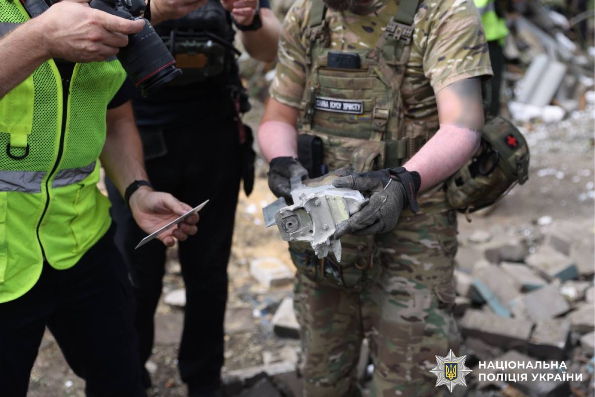 На фото наслідки ворожого обстрілу