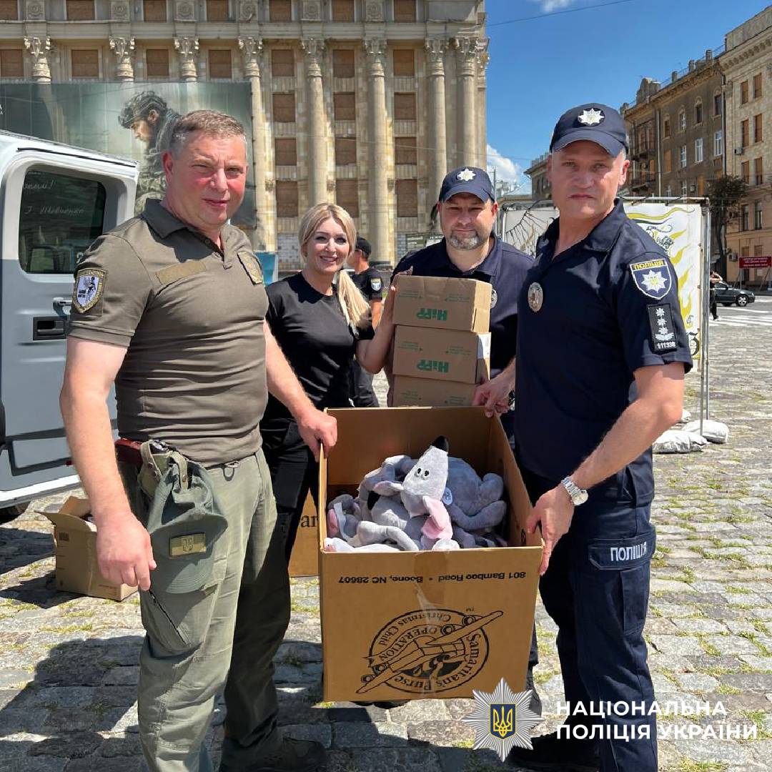 Поліцейські Харківщини спільно з капеланами посилюють підтримку дітей та особового складу
