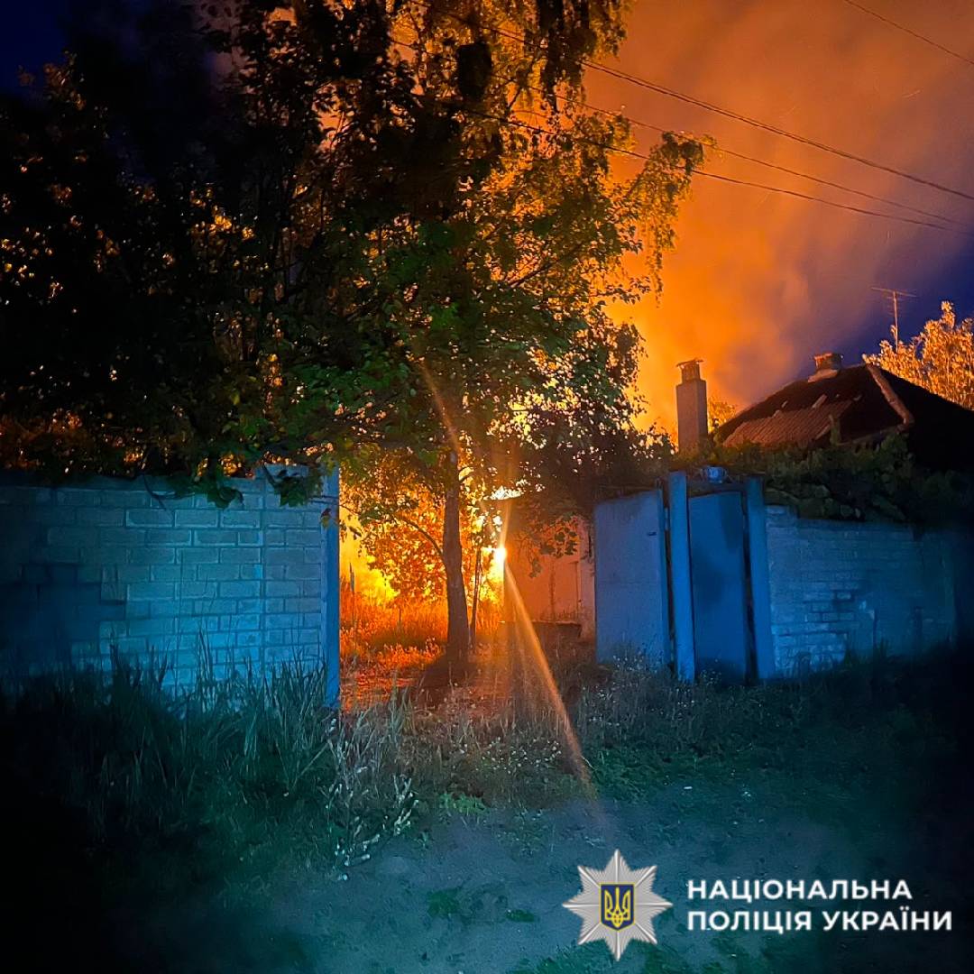 На фото наслідки ворожого обстрілу