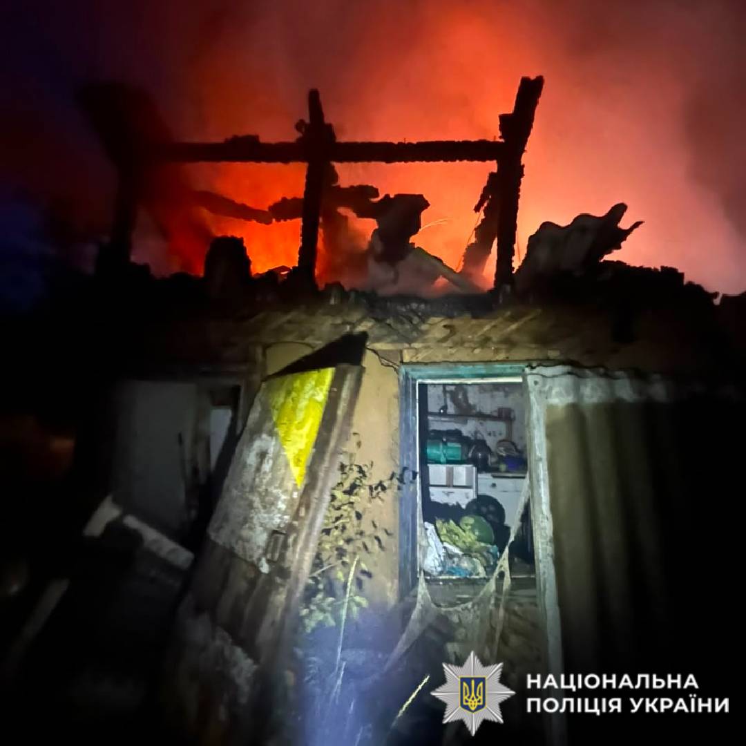 На фото наслідки ворожого обстрілу
