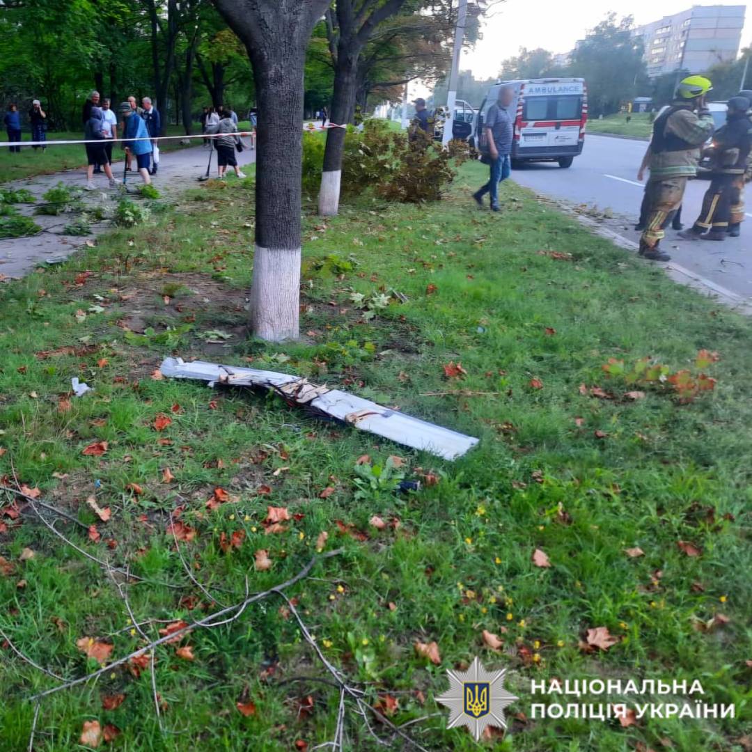 На фото наслідки ворожого обстрілу