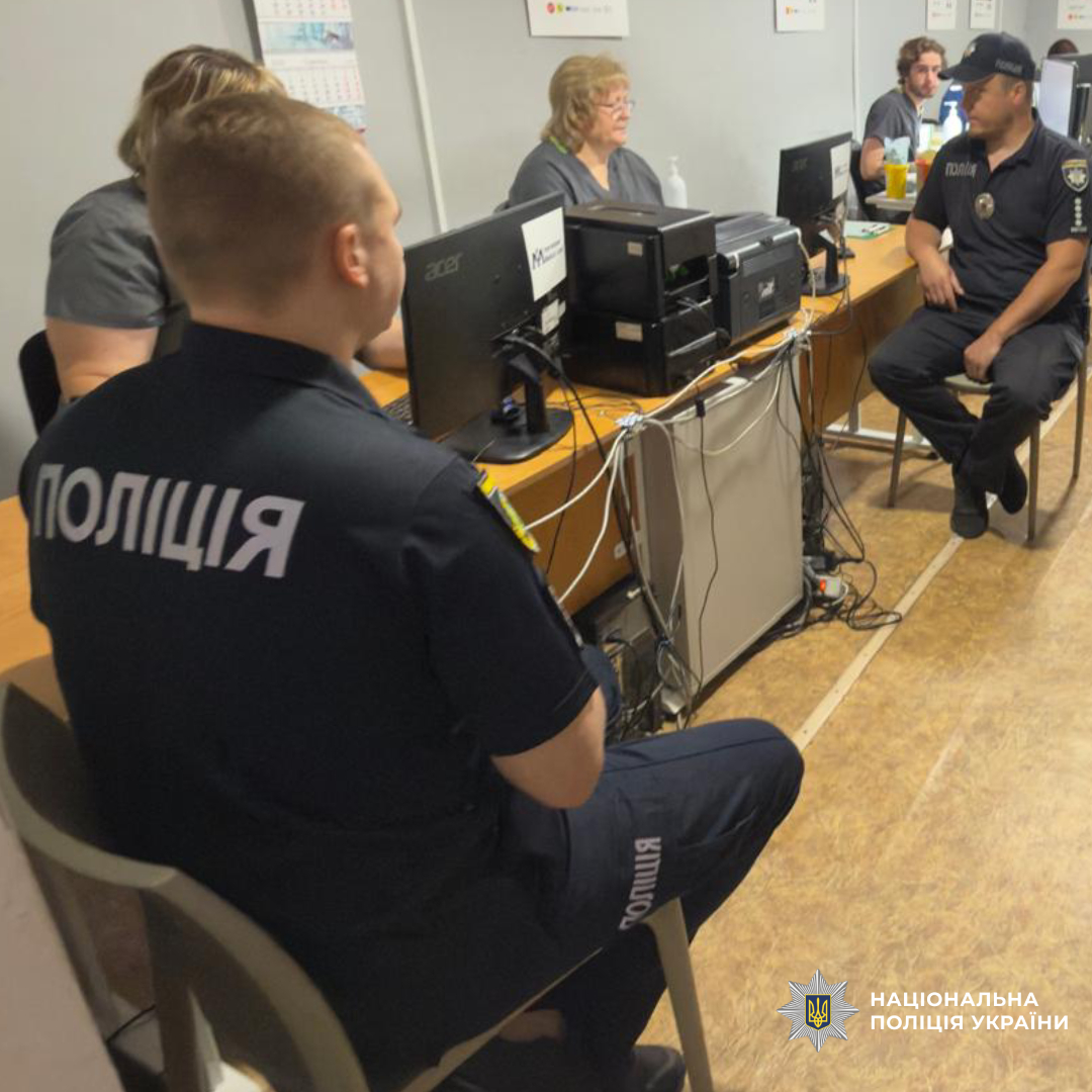 Поліцейські Богодухівського району здали кров для порятунку життя захисників і цивільних