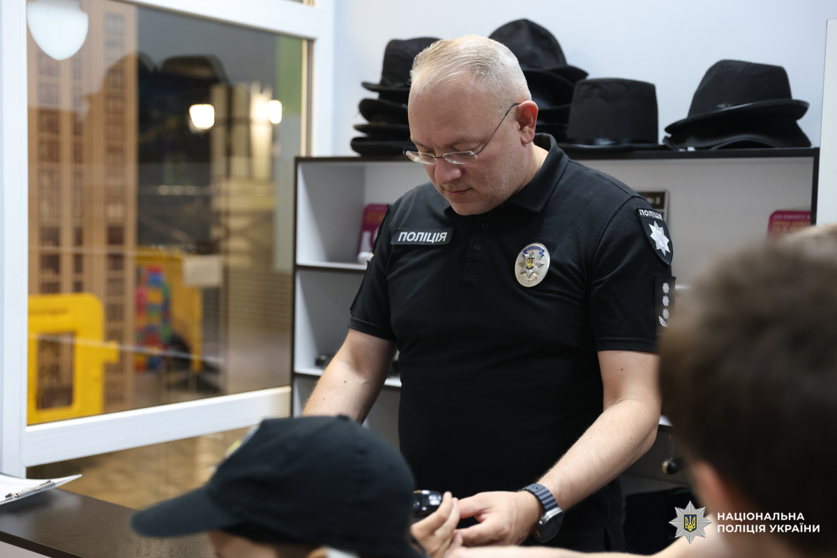 Діти поліцейських Харківщини відвідали інтерактивне місто професій «Франсільванія»