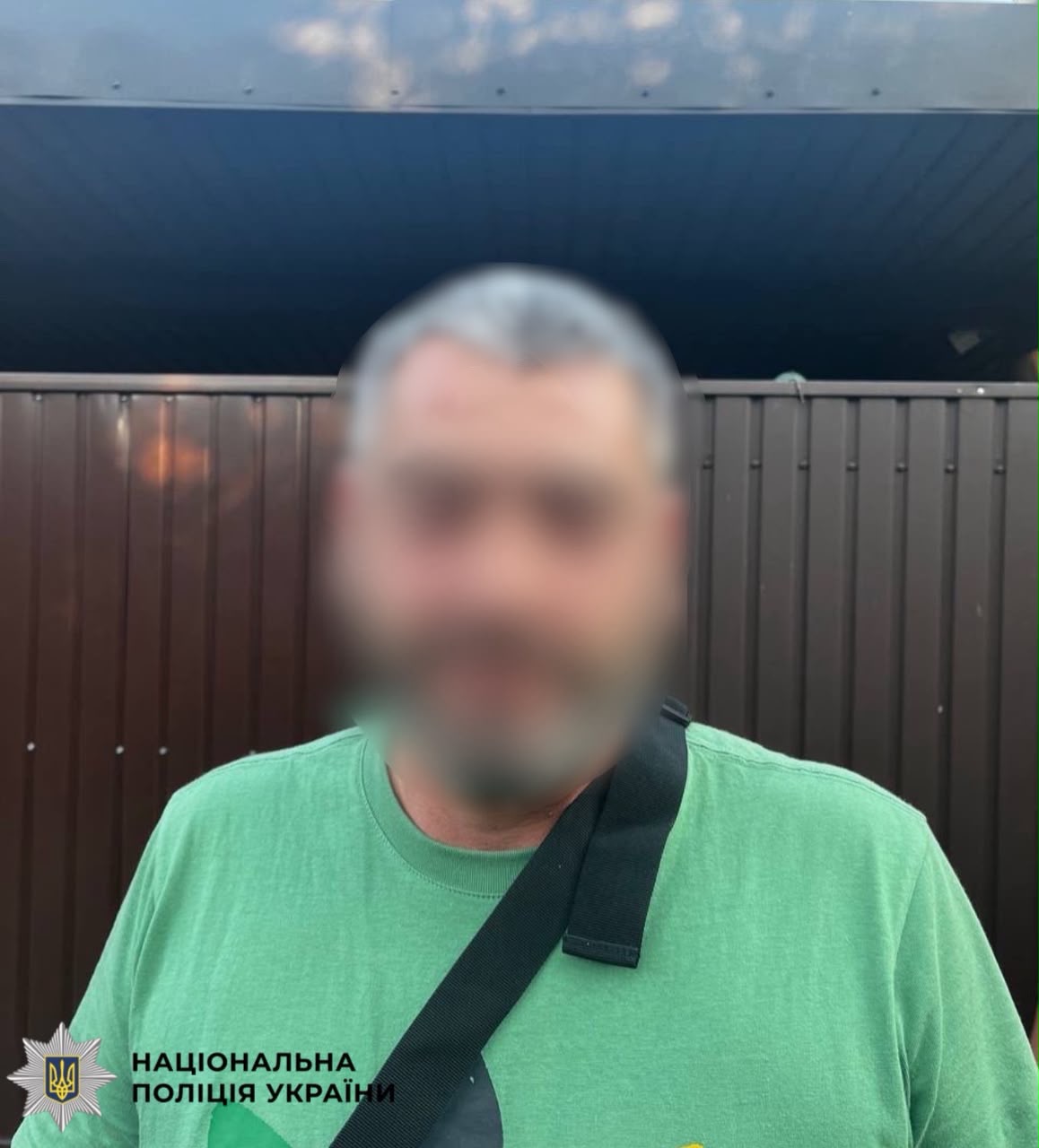 На фото один із затриманих.