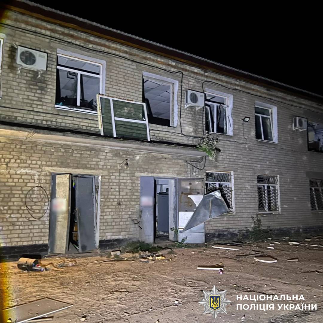 На фото наслідки ворожого обстрілу