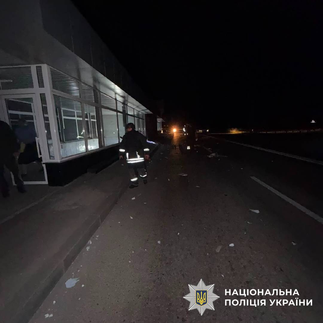 На фото наслідки ворожого обстрілу