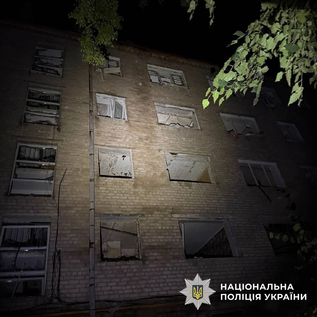 На фото наслідки ворожого обстрілу