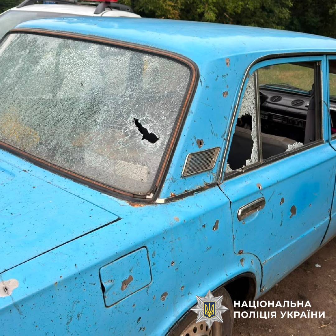 На фото наслідки ворожого обстрілу