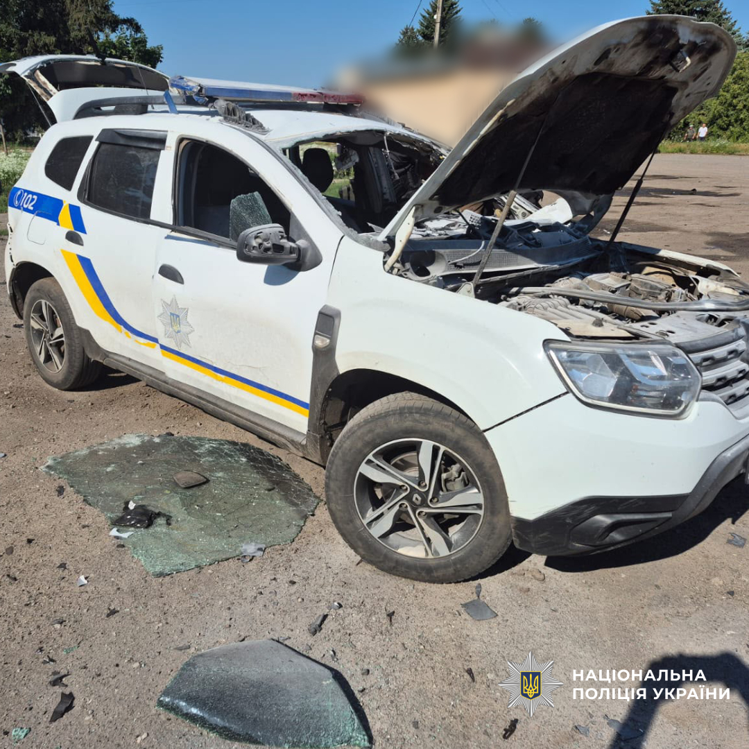 у Куп’янському районі поліцейські потрапили під атаку ворожого FPV-дрона під час евакуації