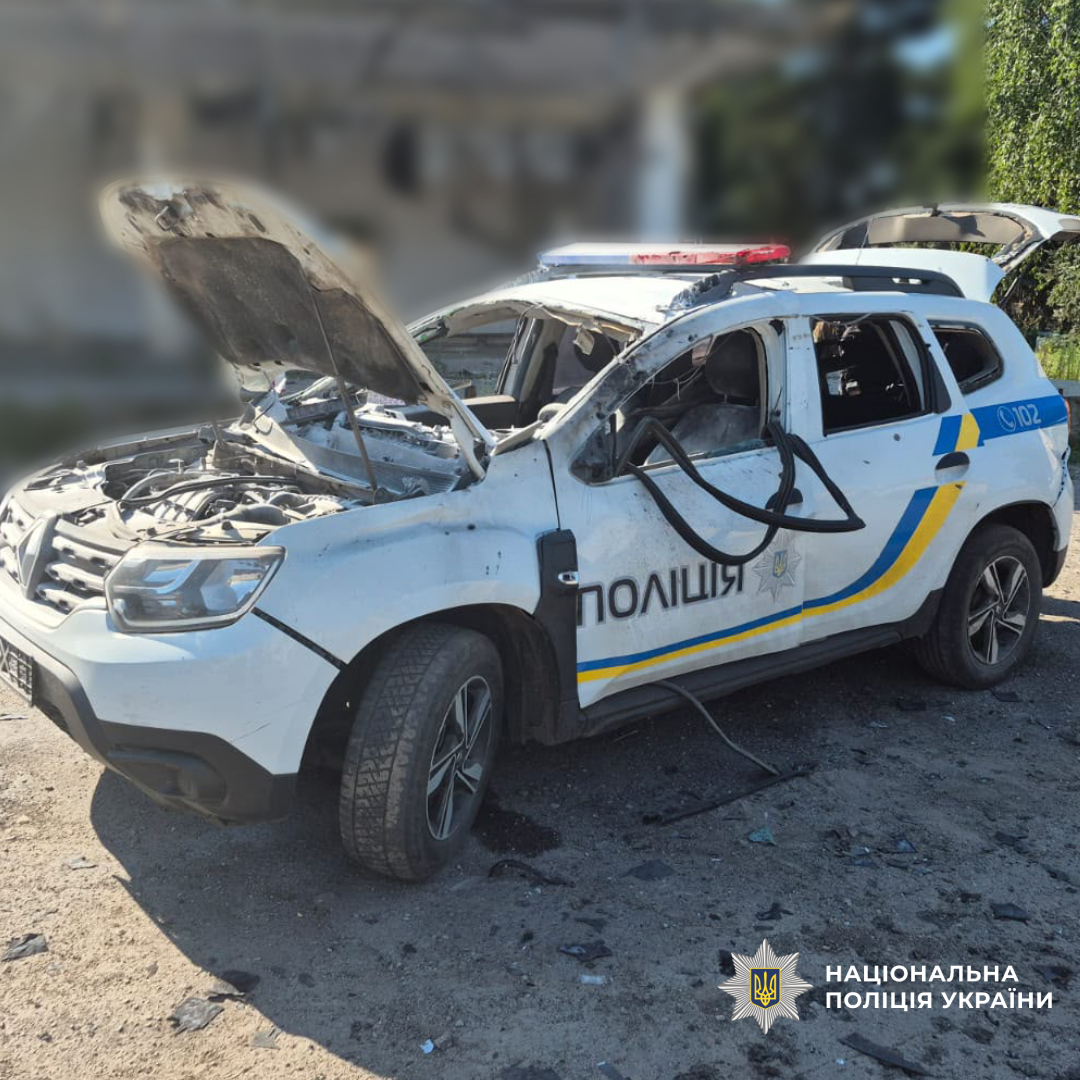 у Куп’янському районі поліцейські потрапили під атаку ворожого FPV-дрона під час евакуації