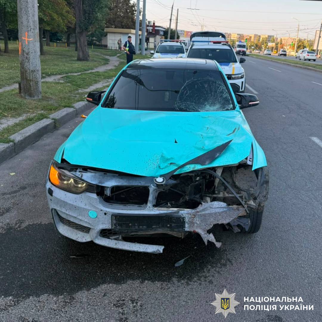 У Харкові водій BMW у стані сп’яніння смертельно травмував чоловіка на самокаті: поліція затримала порушника