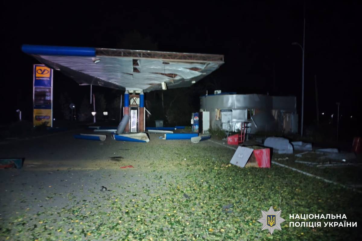На фото наслідки ворожого обстрілу