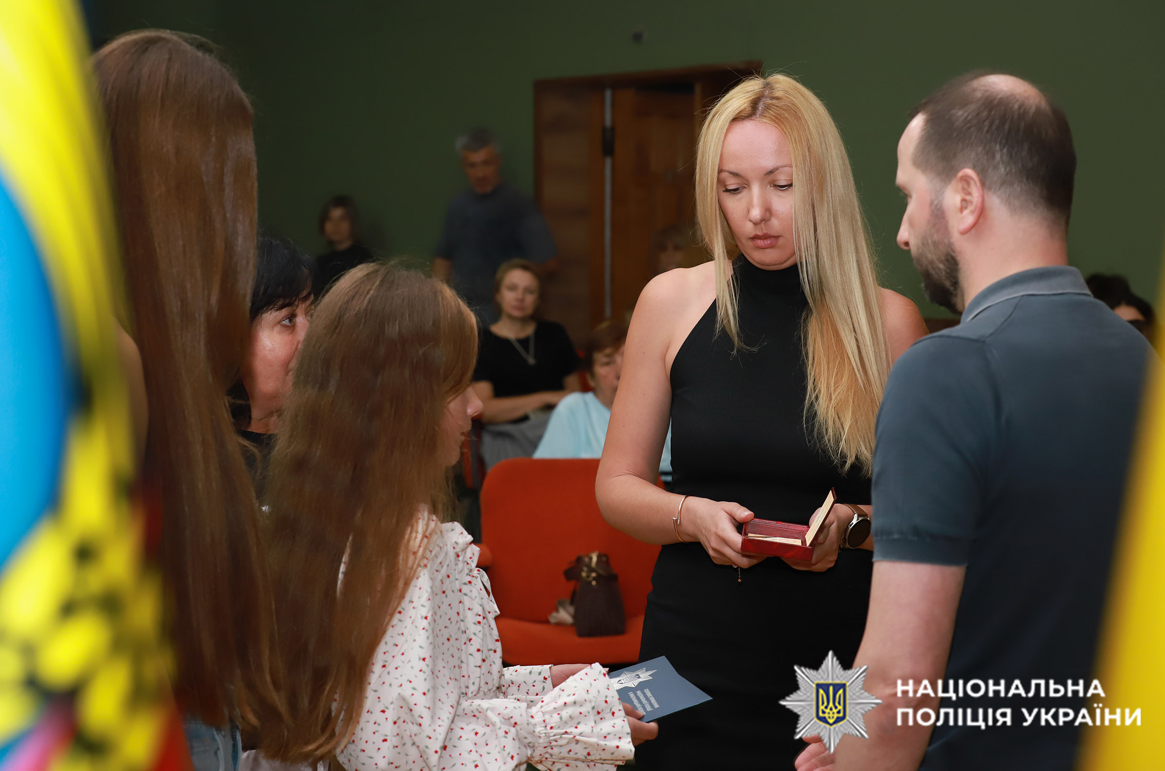 Нагороду отримує сім’я Дмитра Ткачука