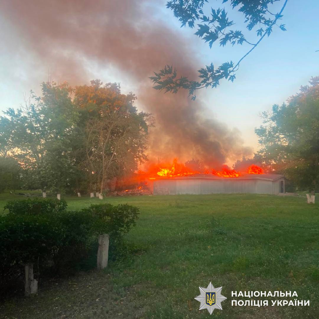 На фото наслідки ворожого обстрілу