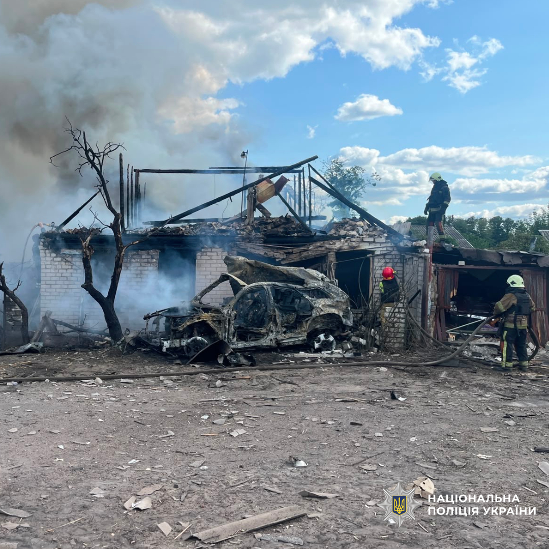 поліцейські задокументували наслідки воєнних злочинів військових рф на Харківщині