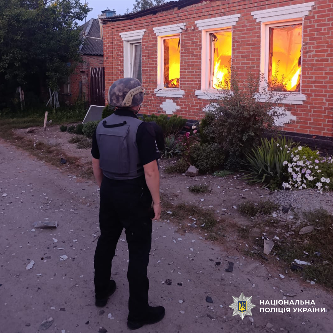 поліцейські задокументували наслідки воєнних злочинів військових рф на Харківщині