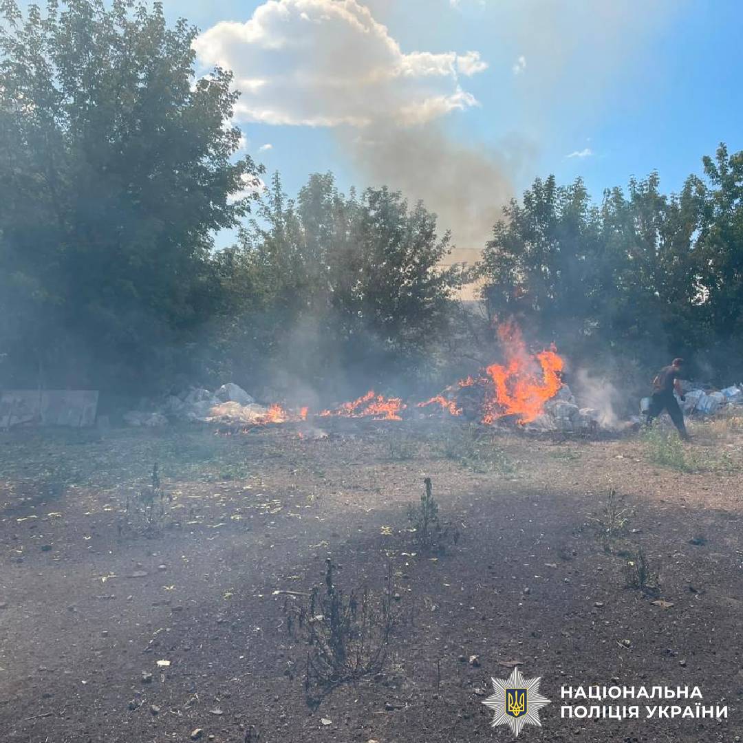 На фото наслідки ворожого обстрілу