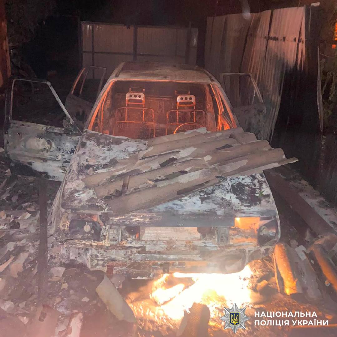 На фото наслідки ворожого обстрілу