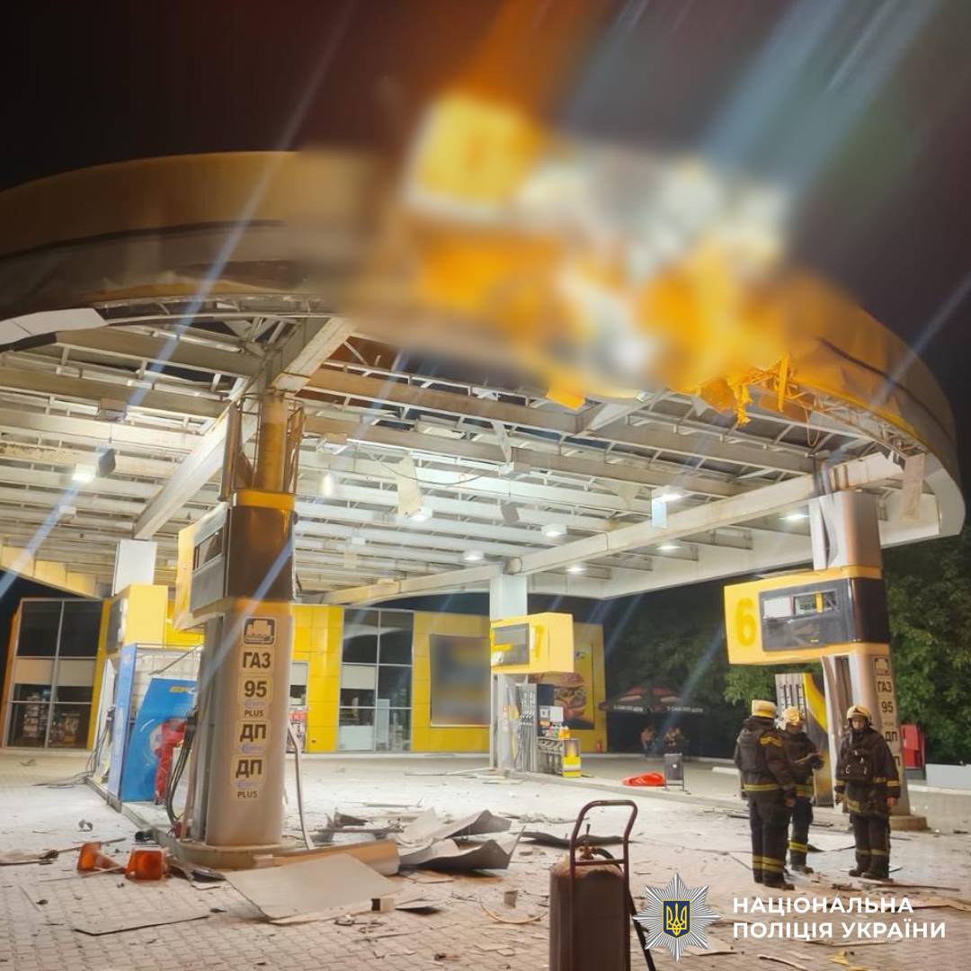 На фото наслідки ворожого обстрілу