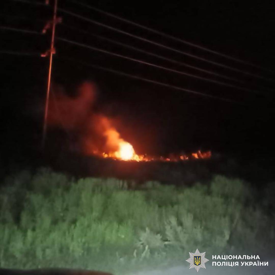 На фото наслідки ворожого обстрілу