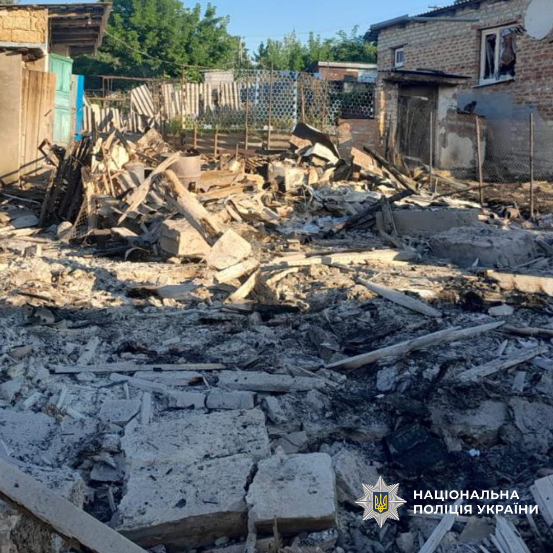На Харківщині поліцейські документують наслідки воєнних злочинів, скоєних військовими рф