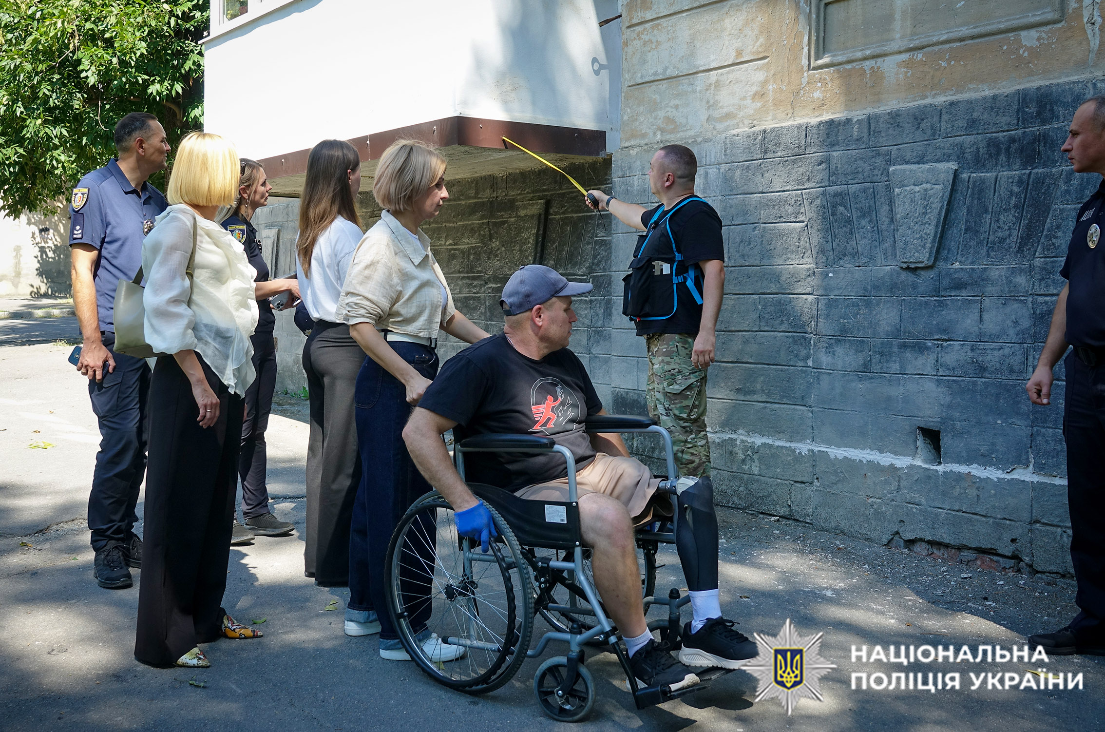 Вимірювання висоти балконів