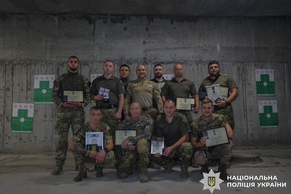 Очільник поліції Харківщини відзначив спецпризначенців з нагоди Дня Незалежності України