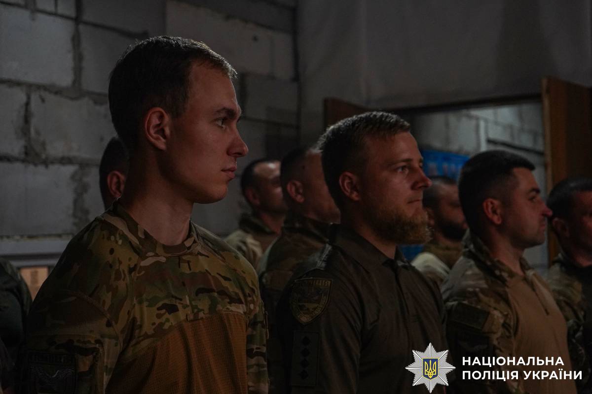 Очільник поліції Харківщини відзначив спецпризначенців з нагоди Дня Незалежності України