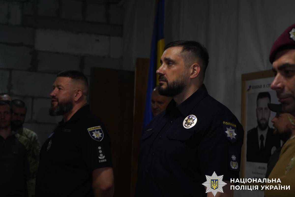 Очільник поліції Харківщини відзначив спецпризначенців з нагоди Дня Незалежності України
