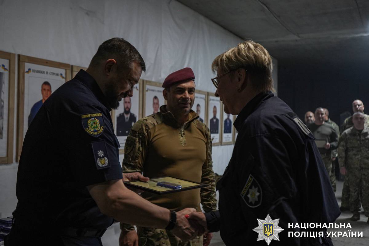 Очільник поліції Харківщини відзначив спецпризначенців з нагоди Дня Незалежності України