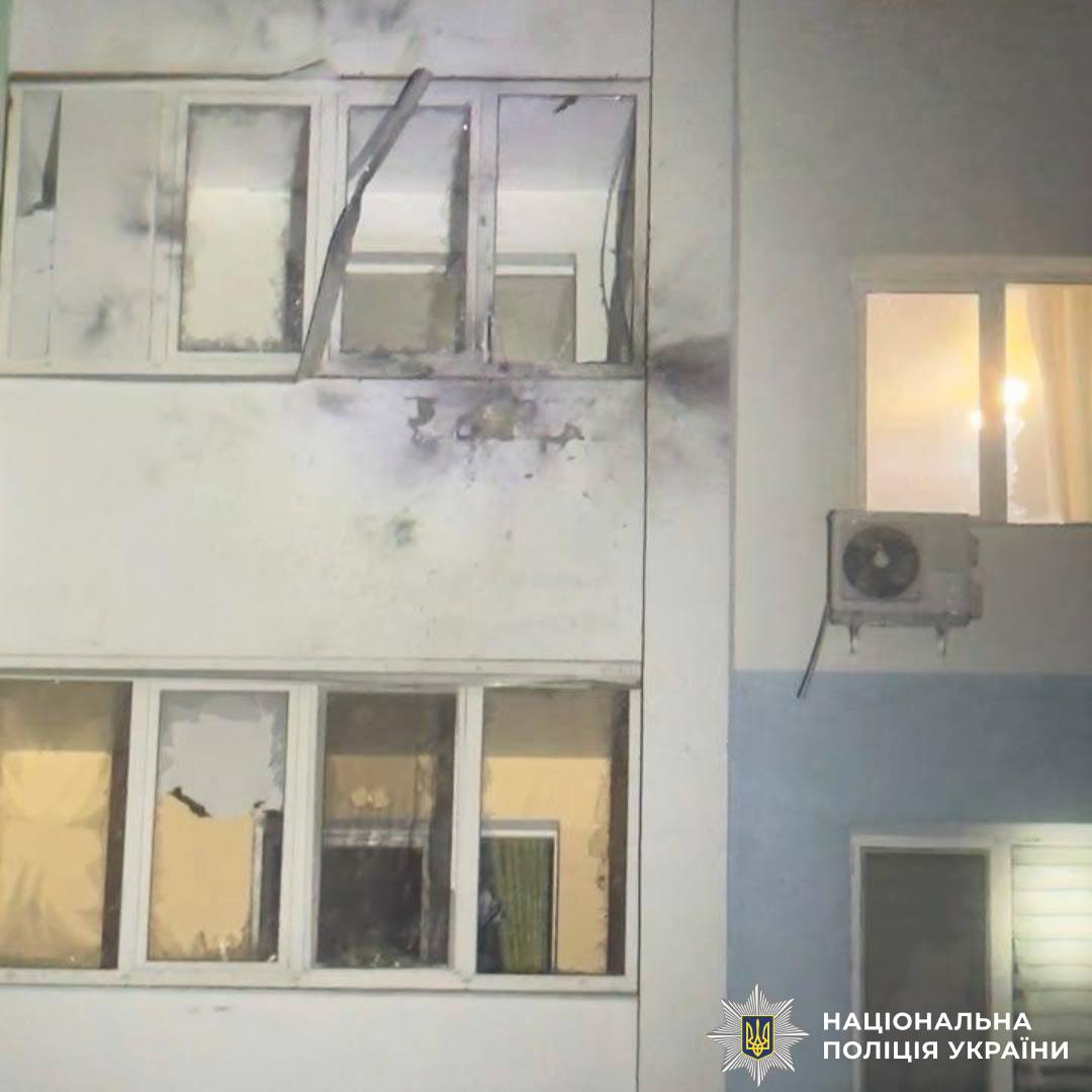 На фото наслідки ворожого обстрілу