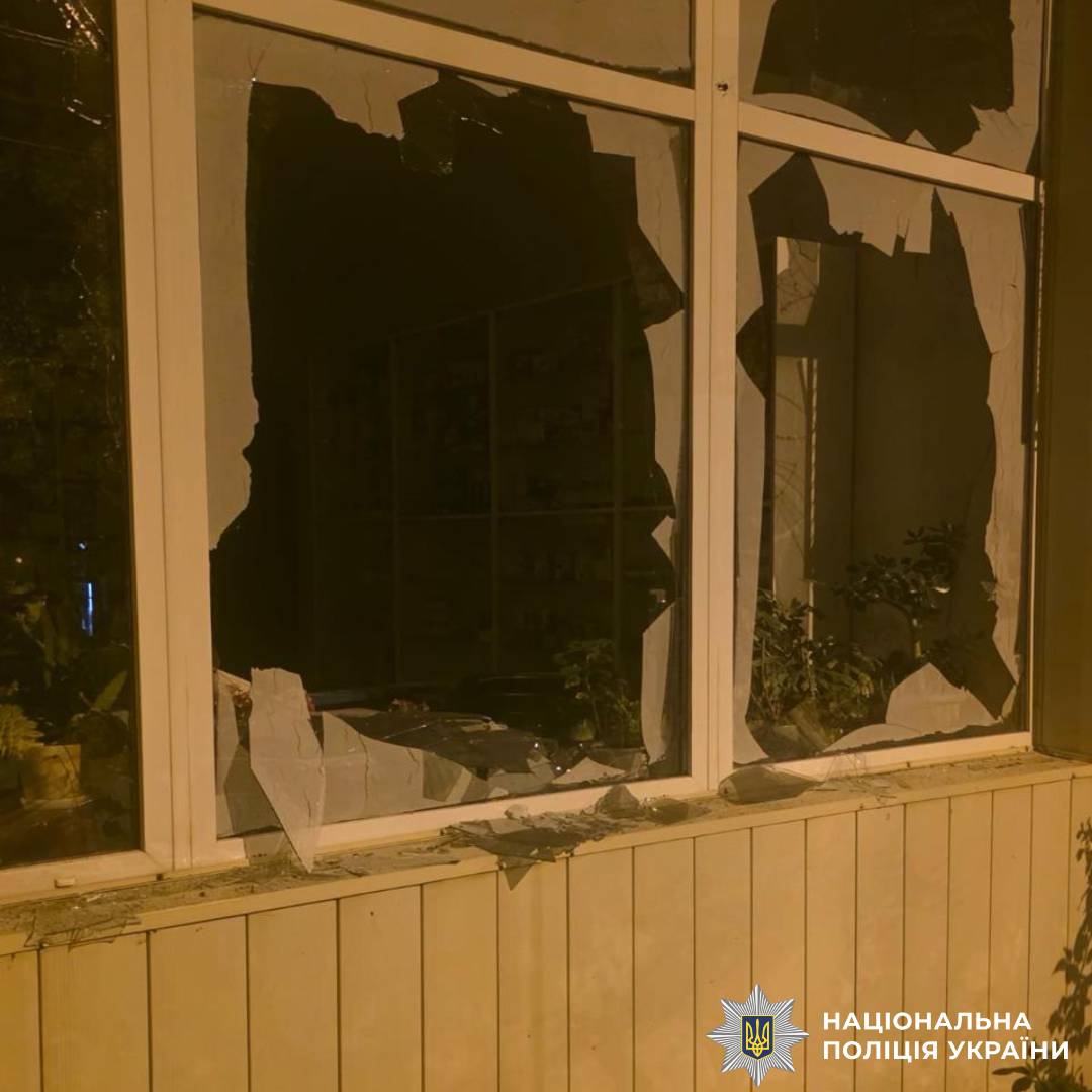 На фото наслідки ворожого обстрілу