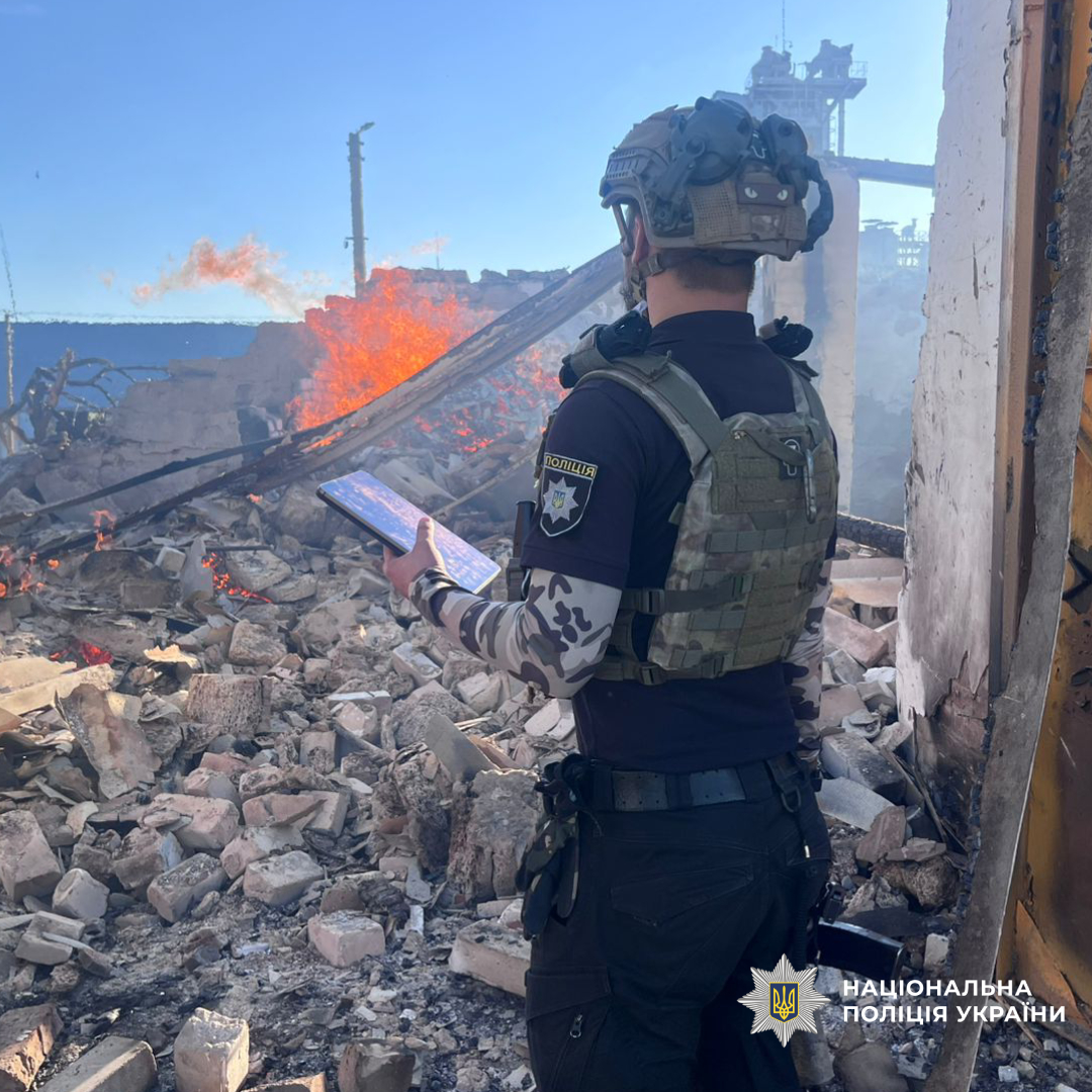 поліцейські закументували наслідки воєнних злочинів військових рф на Харківщині