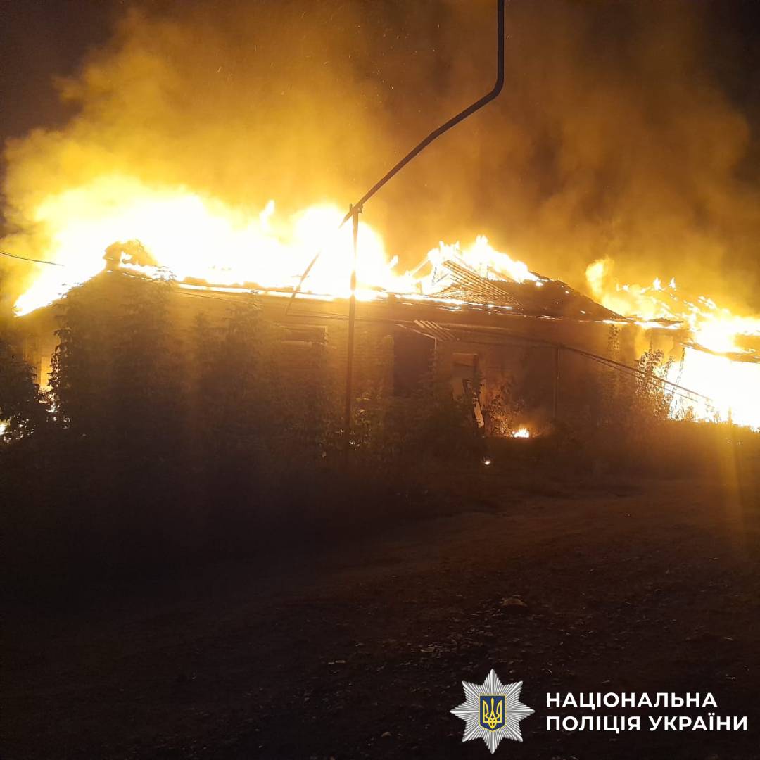 На фото наслідки ворожого обстрілу