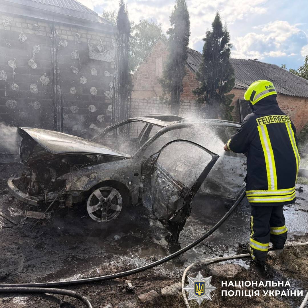 На фото наслідки ворожого обстрілу