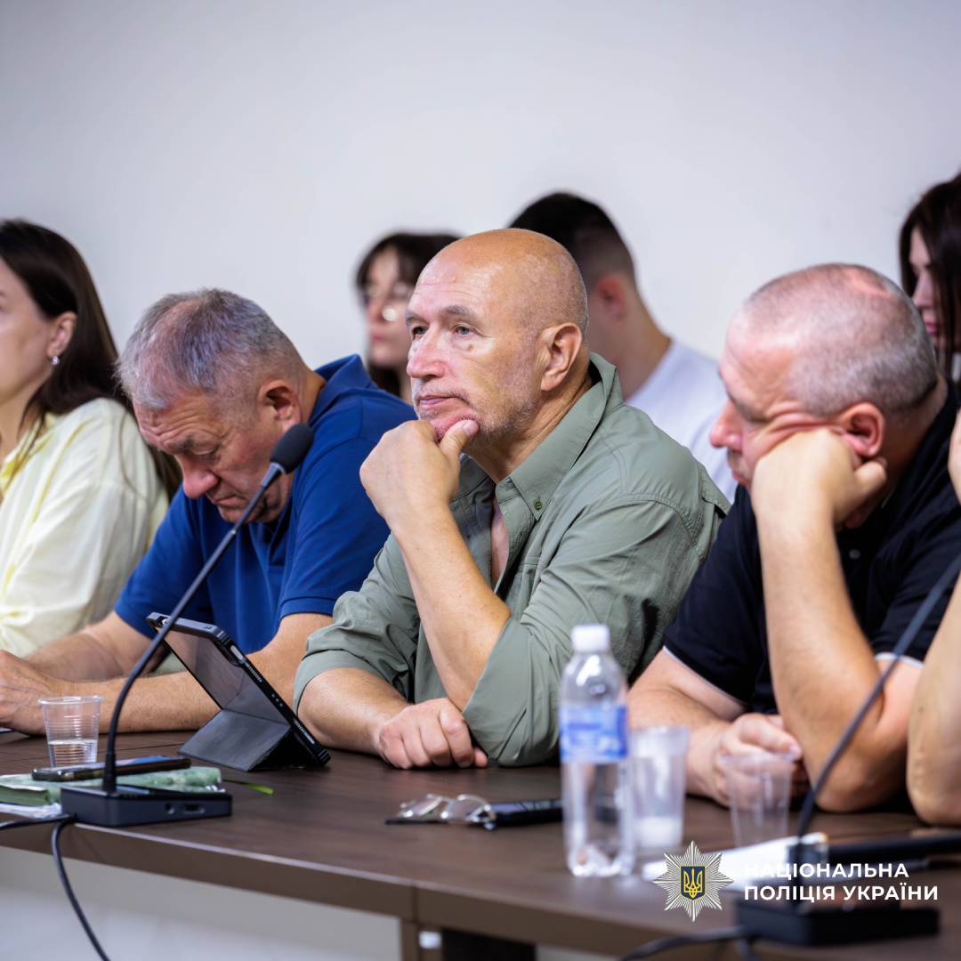 Представник поліції Харківщини долучився до обговорення ветеранської політики в області