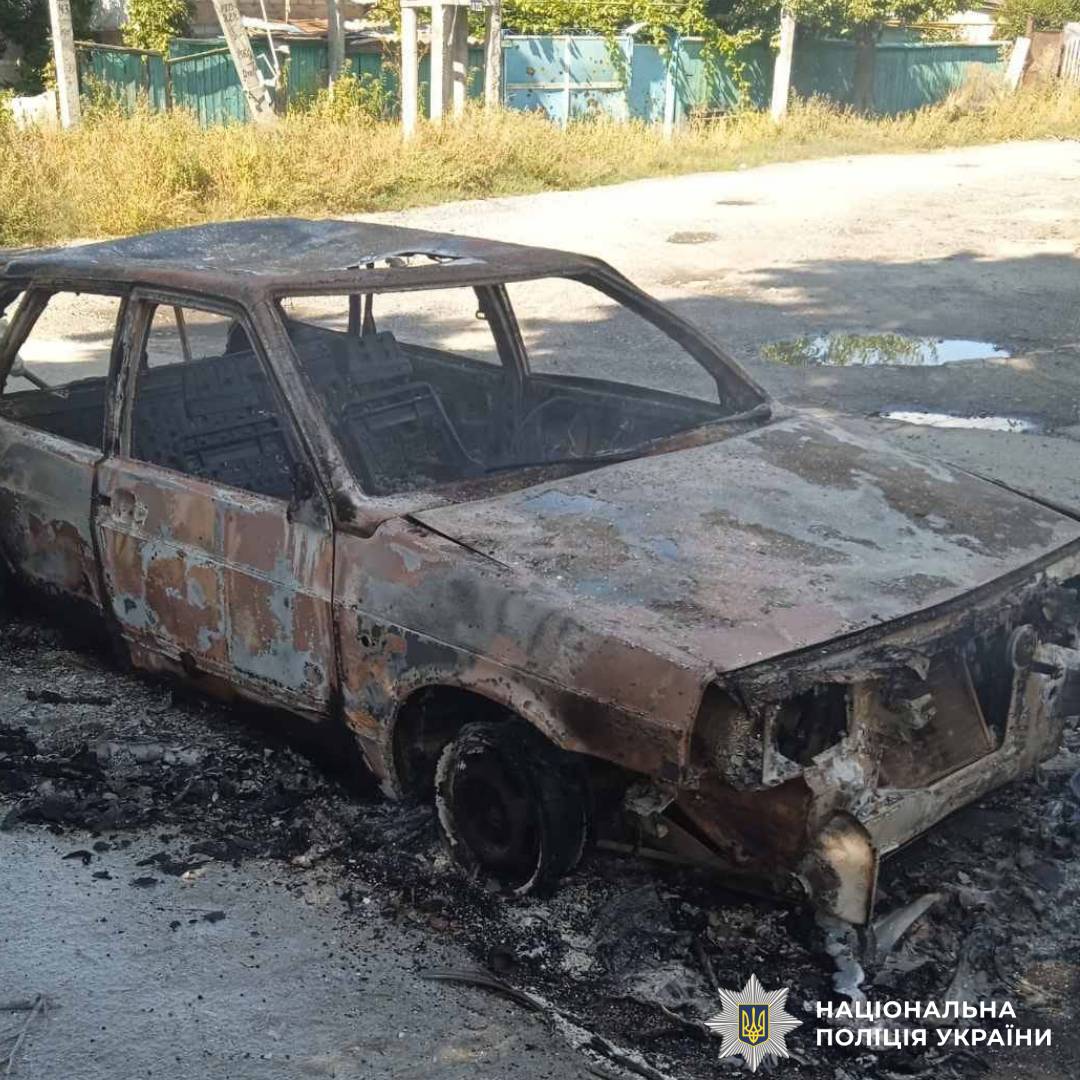 На фото наслідки ворожого обстрілу