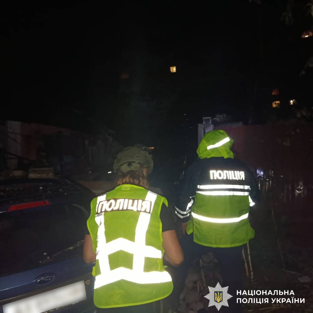 На фото наслідки ворожого обстрілу