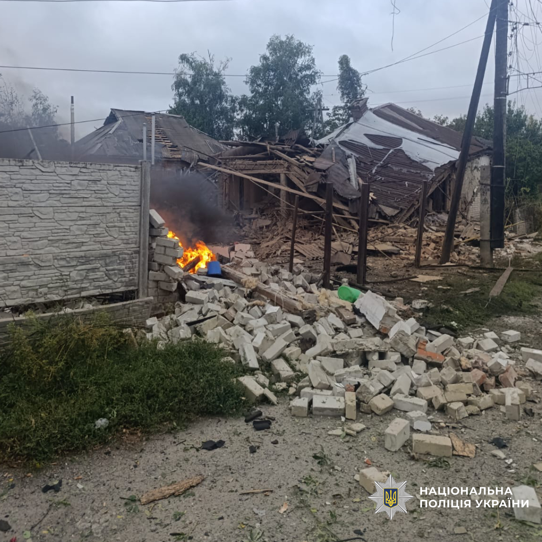 поліцейські продовжують документувати наслідки воєнних злочинів країни-агресора на Харківщині