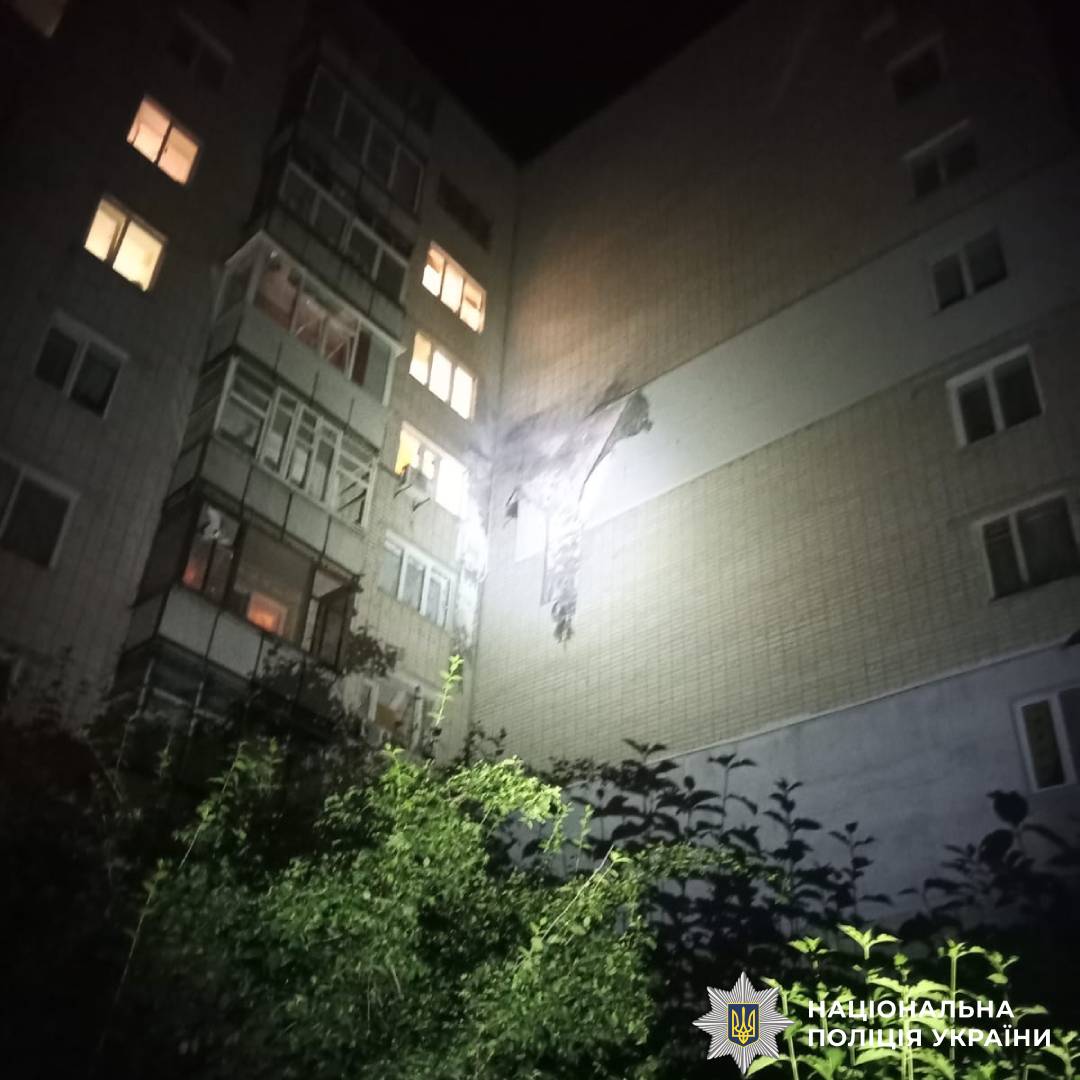 На фото наслідки ворожого обстрілу