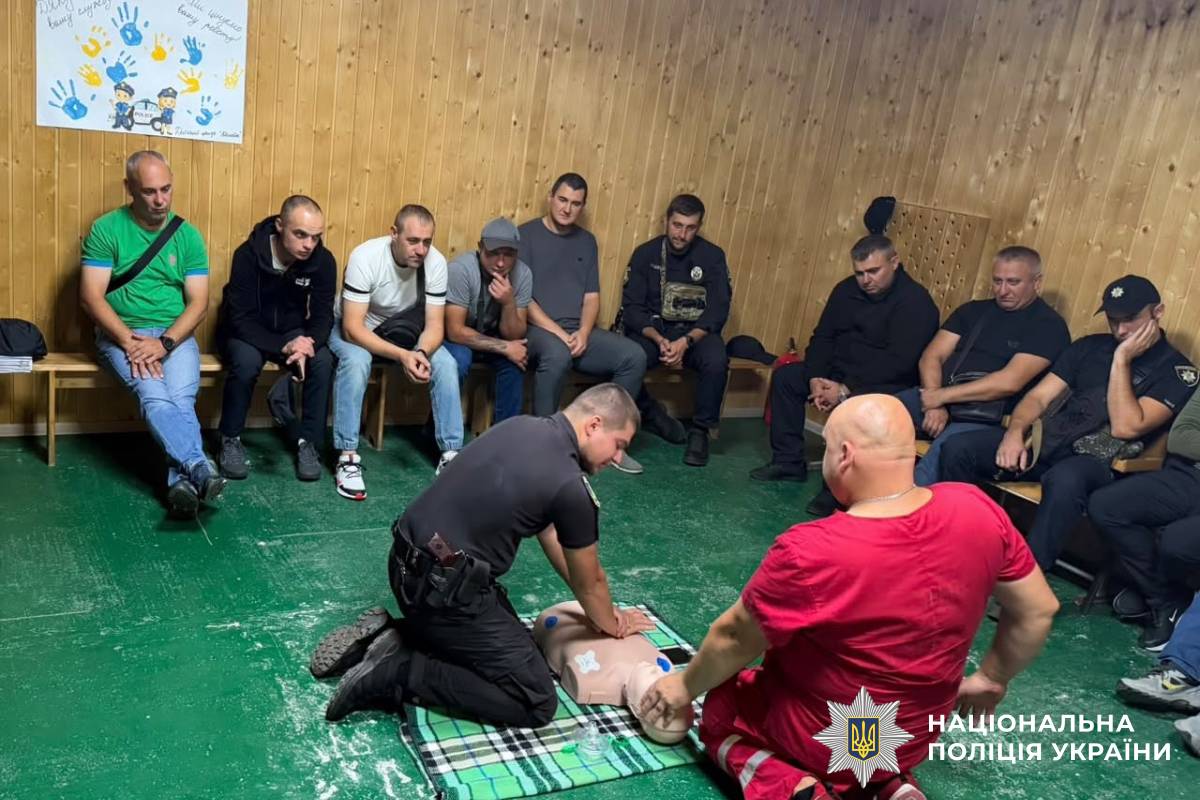 Крок до порятунку: поліцейські Харківщини вдосконалили навички надання першої домедичної допомоги