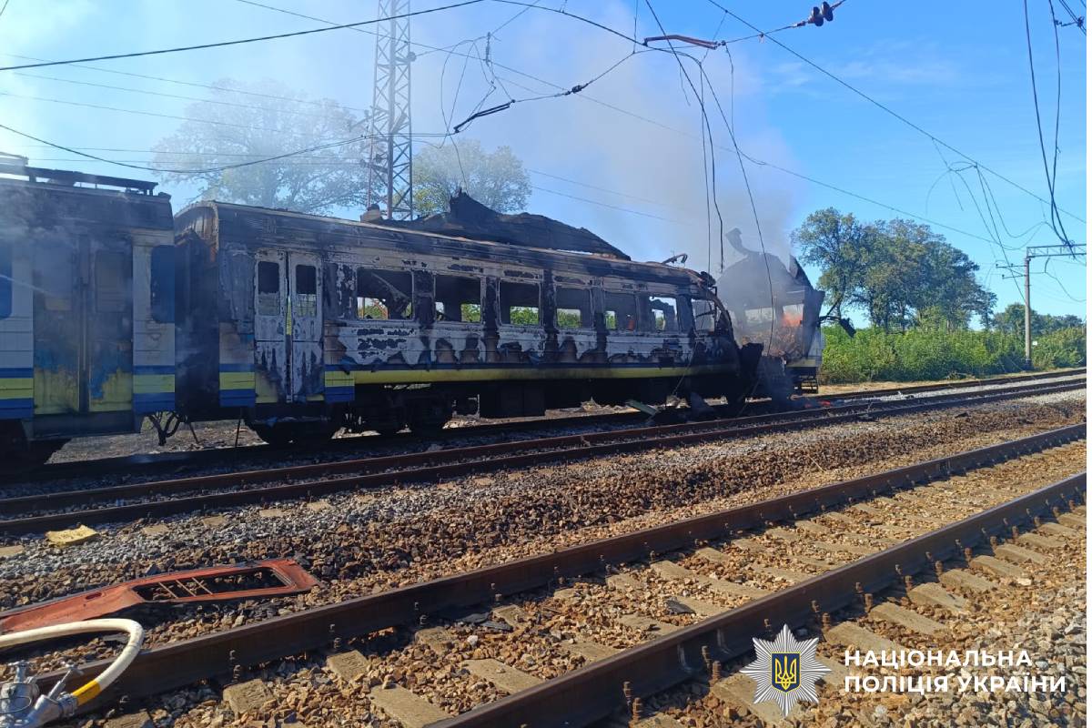 На фото наслідки ворожого обстрілу