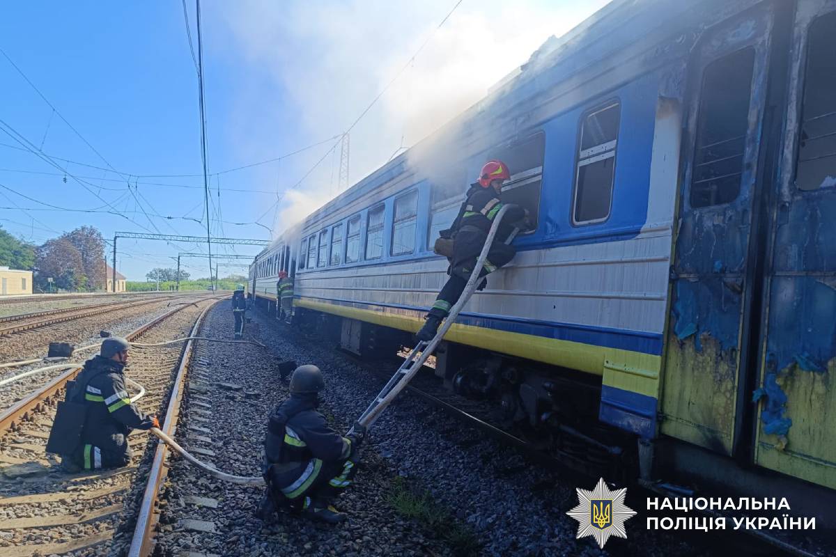 На фото наслідки ворожого обстрілу